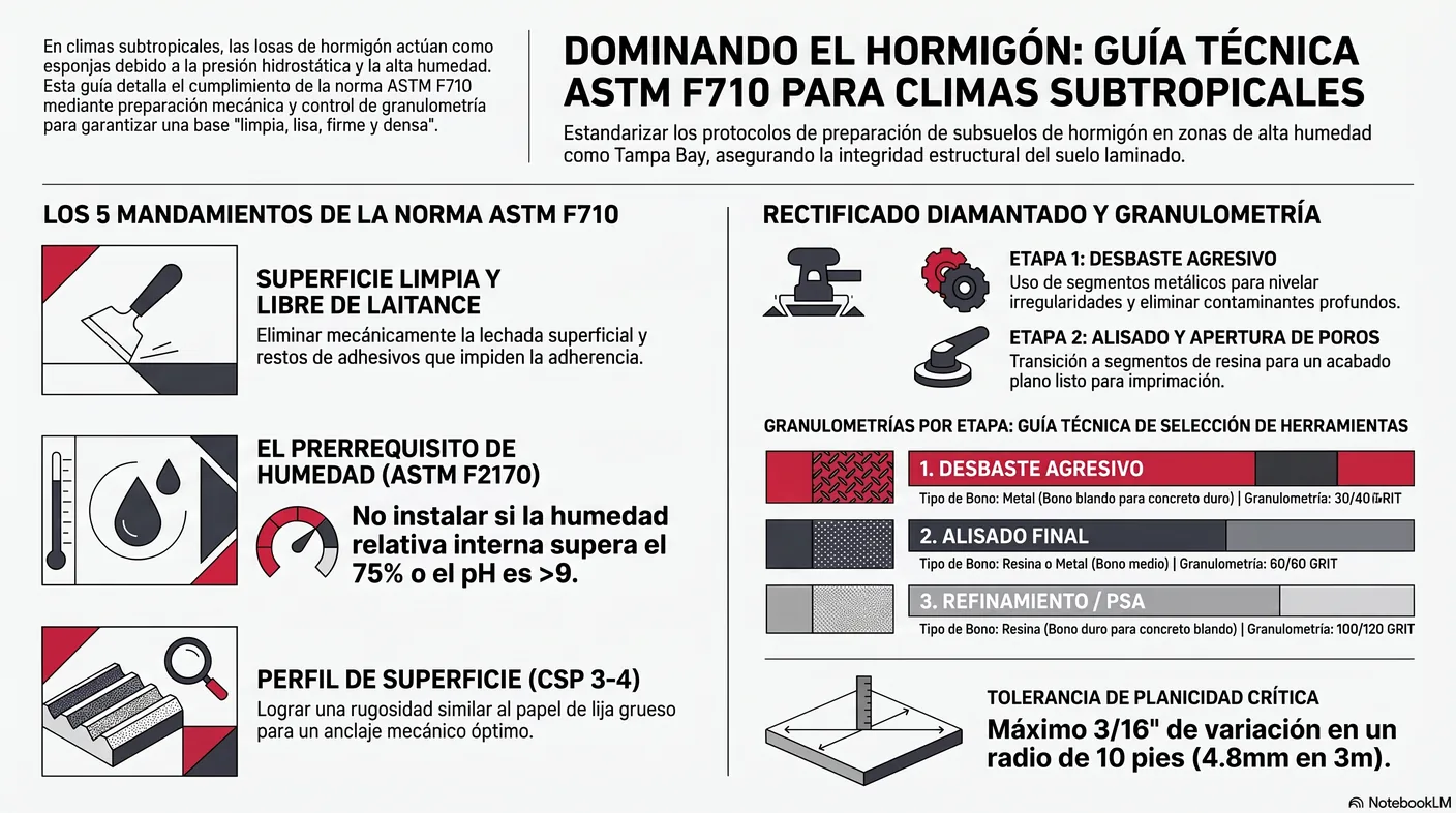 Imagen-tabla que explica la regla inversa: hormigón duro pide bono blando, hormigón blando pide bono duro, con las granulometrías por etapa.